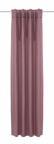 Sehlbach Fertiggardine mit verdeckten Schlaufen, Dimout Uni, Rosa, 135 x 245 cm Gardinen, Energiesparend Im Winter, Wärmeabweisend Im Sommer, Blickdicht, Öko-Tex Zertifiziert, Einfache Montage Sehlbach Fertiggardine mit verdeckten Schlaufen, Dimout Uni, Rosa, 135 x 245 cm Gardinen, Energiesparend Im Winter, Wärmeabweisend Im Sommer, Blickdicht, Öko-Tex Zertifiziert, Einfache Montage von Gardinia