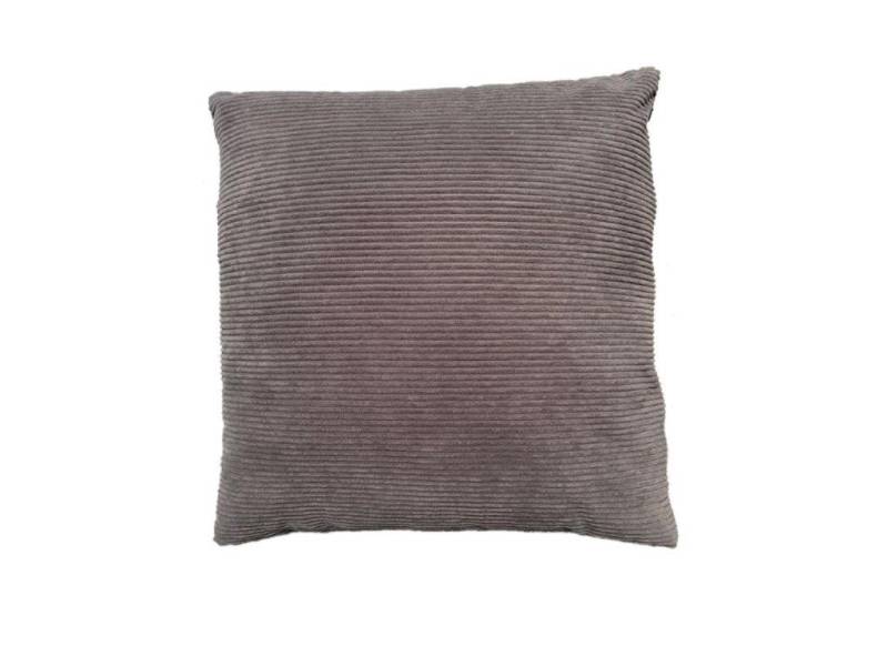 Sehlbach Cord Kissen silbergrau 45 x 45 cm von Sehlbach GmbH
