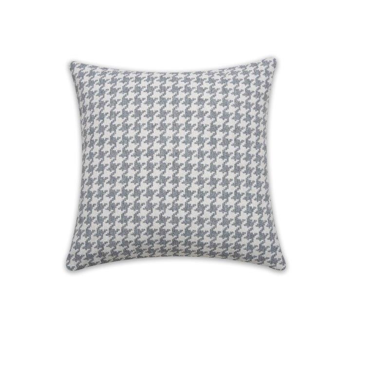 Sehlbach Kissen Jacquard Hahnentritt schwarzweiß 45 x 45 cm von Sehlbach GmbH