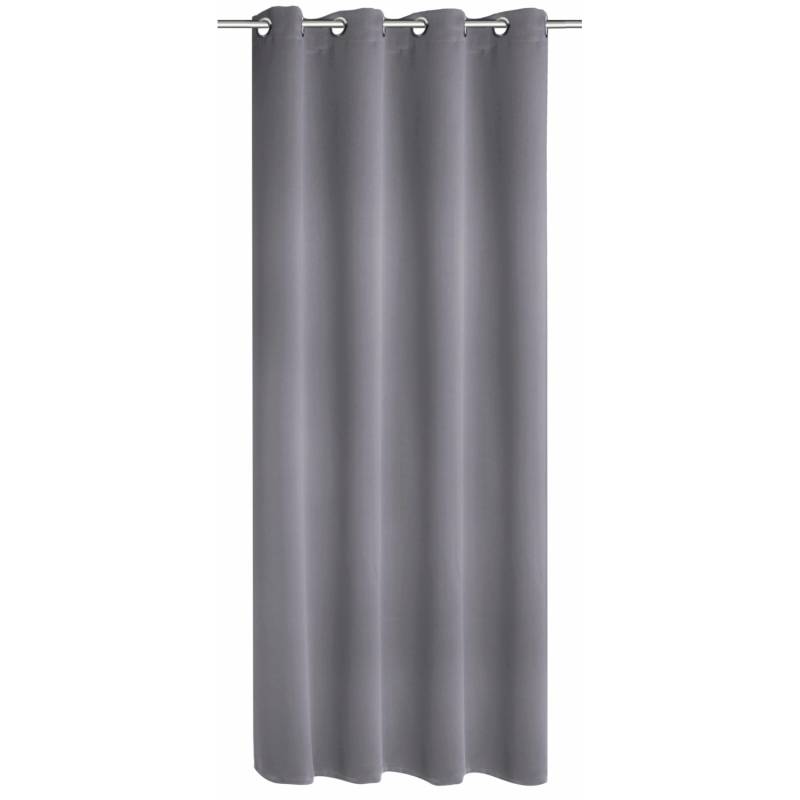 Ösenschal Blackout Mia Anthrazit 245 cm x 140 cm von Sehlbach