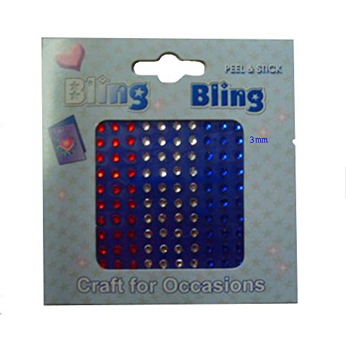 Sehlbach Bling Bling Rot/Transparent/Blau, 3 mm Sehlbach Bling Bling Rot/Transparent/Blau, 3 mm von Sehlbach