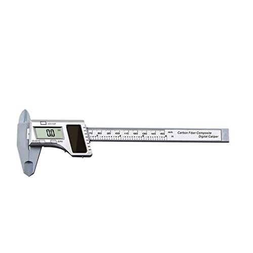 Digitalconiper Vernier 150 mm metrisch -Zoll -Konvertierung Solar angetriebener Lurer LCD -Bildschirm Tiefenmessgerät Messwerkzeuge Kunststoffplastik von Sehoangd