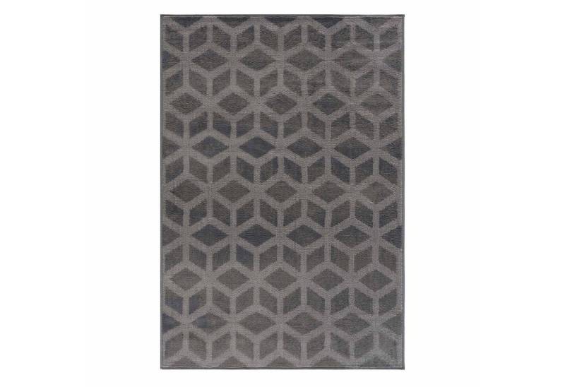 Sehrazat Teppich Teppich modern Design, grau, rechteckig, Höhe: 5 mm, Design geometrisch, Muster grafisch, rechteckig, für Wohnzimmer, Schlafzimmer, Esszimmer von Sehrazat