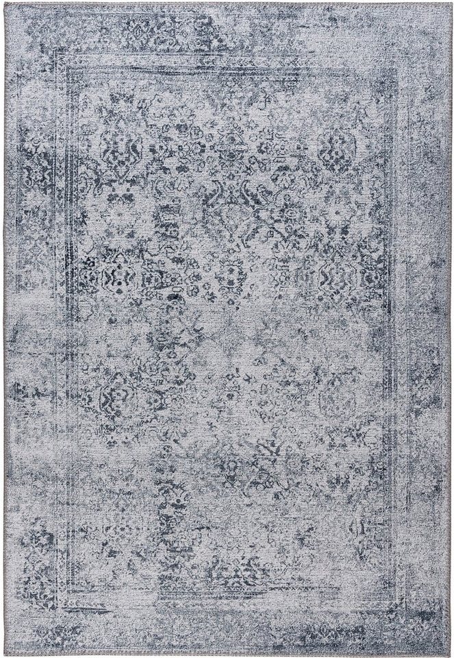 Teppich Vintage 3530, Sehrazat, rechteckig, Höhe: 4 mm, Kurzflor, waschbar, Chenille mit Baumwolle, Wohnzimmer von Sehrazat