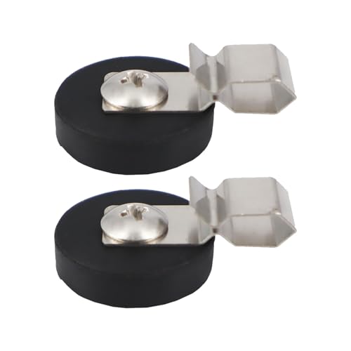 2 Stück stabile Kabelhalter-Clips mit starkem Magnetismus für Lichterkette, Solar-Verlängerungskabel und mehr von Sehuby
