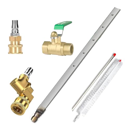 4500PSI Fan Nozzle Cleaning Wand With Quick Coupler Joint Washer Tool For Car Trucks Radiators Washer Wand Fan Nozzle 4500PSI Fan Nozzle Cleaning Wand With Quick Coupler Joint Washer Tool For Car Trucks Radiators Washer Wand Fan Nozzle von Sehuby