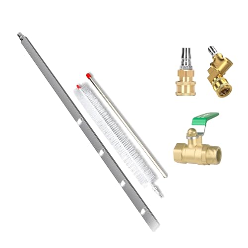 4500PSI Fan Nozzle Cleaning Wand With Quick Coupler Joint Washer Tool For Car Trucks Radiators Washer Wand Fan Nozzle 4500PSI Fan Nozzle Cleaning Wand With Quick Coupler Joint Washer Tool For Car Trucks Radiators Washer Wand Fan Nozzle von Sehuby