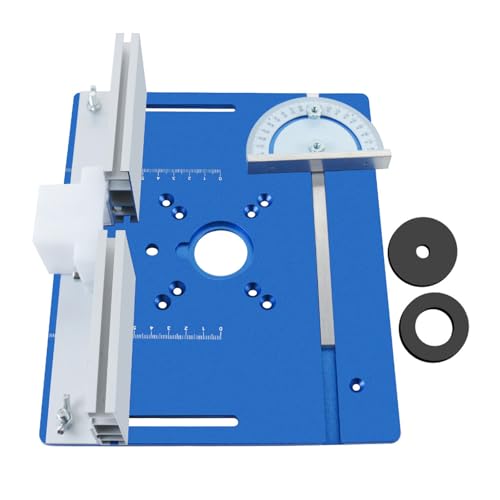 Sehuby Aluminium Router Tisch Einsatzplatte Holzbearbeitung Bänke Router Flipping Plate mit Gehrungslehre Führung Aluminium Zaun Schieben Sehuby Aluminium Router Tisch Einsatzplatte Holzbearbeitung Bänke Router Flipping Plate mit Gehrungslehre Führung Aluminium Zaun Schieben von Sehuby