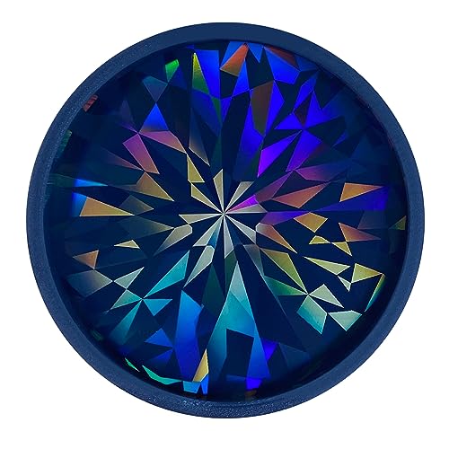 Sehuby Harz-Formen, holografische Untersetzer-Formen für Epoxidharz, Licht und Schatten, Weihnachts-Schneeflocken-Matte, Silikonform, Aufbewahrungsschale von Sehuby