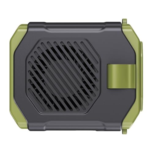 Waist Fan Clip Fan 1800mAh Quiet Cooling Travel Rechargeable 5 Adjustable Speed Suitable For Outdoor Work Cooling von Sehuby