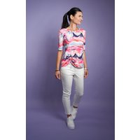 Seidel Moden Kurzarmshirt, mit All-Over Print, MADE IN GERMANY von Seidel Moden