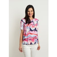 Seidel Moden Kurzarmshirt, mit All-Over Print, MADE IN GERMANY von Seidel Moden