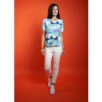 Seidel Moden Kurzarmshirt, mit All-Over Print, MADE IN GERMANY von Seidel Moden