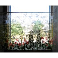 Fensterbild Oder Kleine Schmuckgardine Nach Deiner Idee von Seidenbiene