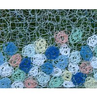 Gardine in Crazy-Patchwork-Technik Auf Deinen Wunsch von Seidenbiene