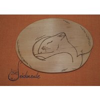Frühstücksbrett "Eichhörnchen" von Seideneule