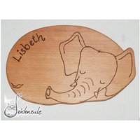 Frühstücksbrett "Elefant" von Seideneule