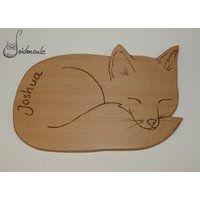 Frühstücksbrett "Fuchs" von Seideneule