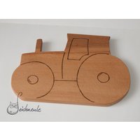Frühstücksbrett "Traktor" Frühstücksbrett "Traktor" von Seideneule