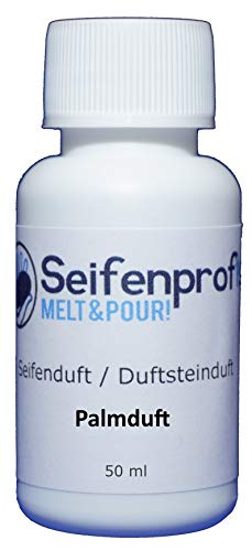 Seifenprofis 50 ml Seifenduft (Palmduft) Duftöl zur Seifenherstellung 100% vegan biologisch Badebomben Kerzenduft Raumduft Seifengießen von Seifenprofis