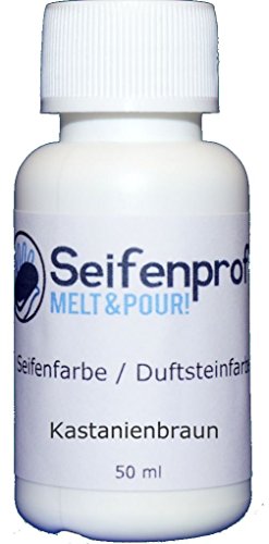 Seifenprofis 50 ml Seifenfarbe (Amarant-rot) Badebomben 100% vegan biologisch Farbe zur Seifenherstellung Normal- oder Pigmentbasis von Seifenprofis