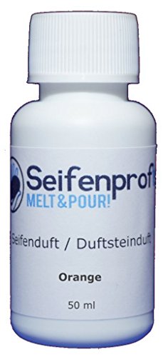 Seifenprofis - Seifenduft Duftöl Raumduft - große Auswahl zum Seifen gießen, 50 ml (Orange) von Seifenprofis