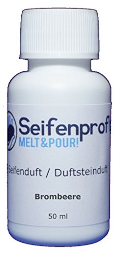 Seifenprofis 50 ml Seifenduft (Brombeere) Duftöl zur Seifenherstellung 100% vegan biologisch Badebomben Kerzenduft Raumduft Seifengießen von Seifenprofis