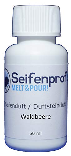 Seifenprofis 50 ml Seifenduft (Waldbeere) Duftöl zur Seifenherstellung 100% vegan biologisch Badebomben Kerzenduft Raumduft Seifengießen von Seifenprofis