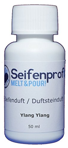 Seifenprofis 50 ml Seifenduft (Ylang-Ylang) Duftöl zur Seifenherstellung 100% vegan biologisch Badebomben Kerzenduft Raumduft Seifengießen von Seifenprofis