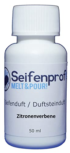 Seifenprofis - Seifenduft Duftöl Raumduft - große Auswahl zum Seifen gießen, 50 ml (-Zitronenverbene-) von Seifenprofis