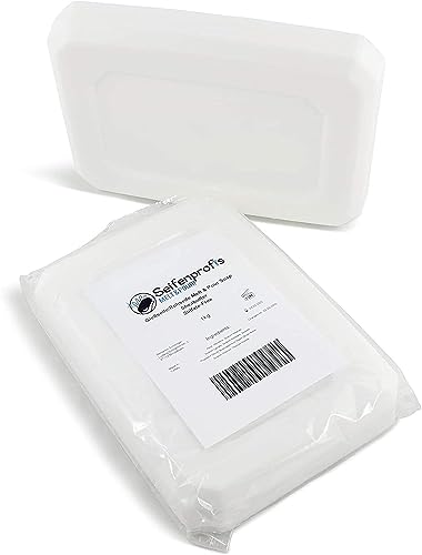 Bio Sheabutter - Glycerinseife, Rohseife, Seifenbasis zum Seifengießen, Beruhigend, 100% Vegan, SLS-Frei, 1kg von Seifenprofis
