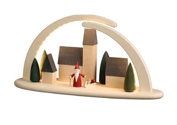 Seiffener Volkskunst eG Moderner Schibbogen Weihnachtswichtel Lichterbogen mit LED Beleuchtung Seiffener Volkskunst eG Moderner Schibbogen Weihnachtswichtel Lichterbogen mit LED Beleuchtung von Seiffener Volkskunst eG