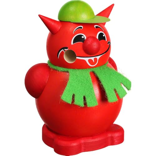 Seiffener Volkskunst | Deko Räuchermann | Mini Cool-Man Räuchermännchen 8 cm | Schneemann | Original Erzgebirge | 19624 | als Teufel Seiffener Volkskunst | Deko Räuchermann | Mini Cool-Man Räuchermännchen 8 cm | Schneemann | Original Erzgebirge | 19624 | als Teufel von Seiffener Volkskunst