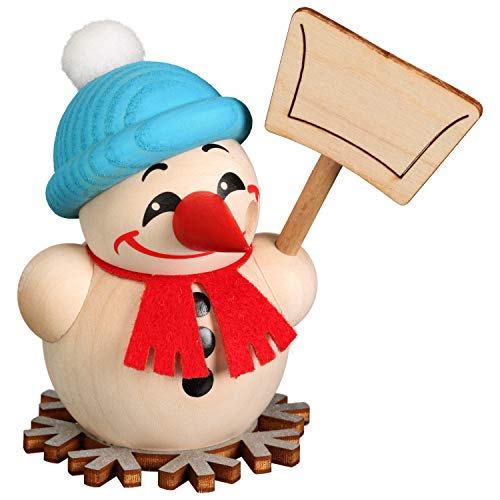 Seiffener Volkskunst | Deko Räuchermann | Mini Cool-Man Räuchermännchen 9 cm | Schneemann | Original Erzgebirge | 19608 | als Schneeschipper Seiffener Volkskunst | Deko Räuchermann | Mini Cool-Man Räuchermännchen 9 cm | Schneemann | Original Erzgebirge | 19608 | als Schneeschipper von Seiffener Volkskunst