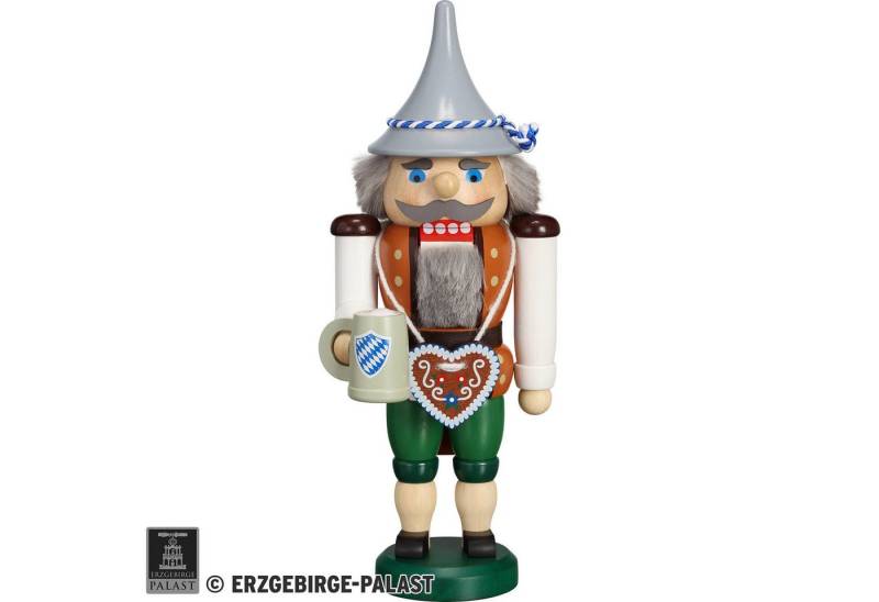 Seiffener Volkskunst Nussknacker Festbayer (27cm) Nussknacker von Seiffener Volkskunst von Seiffener Volkskunst