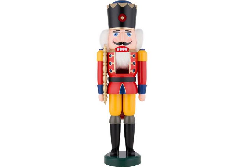 Seiffener Volkskunst Nussknacker König rot (60cm) Nussknacker von Seiffener Volkskunst von Seiffener Volkskunst