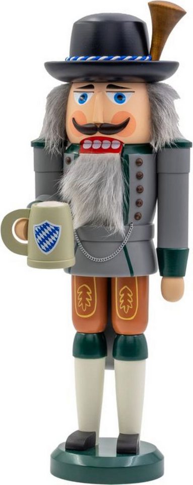 Seiffener Volkskunst Nussknacker Nussknacker Bayer, 38 cm - wunderschön gearbeitet Seiffener Volkskunst Nussknacker Nussknacker Bayer, 38 cm - wunderschön gearbeitet von Seiffener Volkskunst