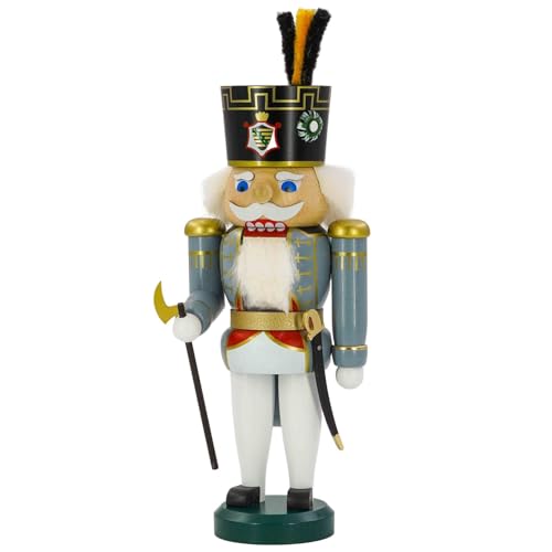 Seiffener Volkskunst | Nussknacker aus Seiffen | Weihnachtliche Nussknackerfigur | Erzgebirgische Volkskunst | 11961 | 29 cm | Sächsischer Oberhüttenverwalter Seiffener Volkskunst | Nussknacker aus Seiffen | Weihnachtliche Nussknackerfigur | Erzgebirgische Volkskunst | 11961 | 29 cm | Sächsischer Oberhüttenverwalter von Seiffener Volkskunst