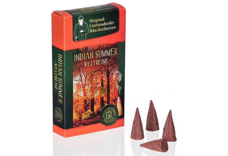Seiffener Volkskunst Räuchermännchen Räucherkerzen Indian Summer BxHxT 6x11x2cm NEU von Seiffener Volkskunst