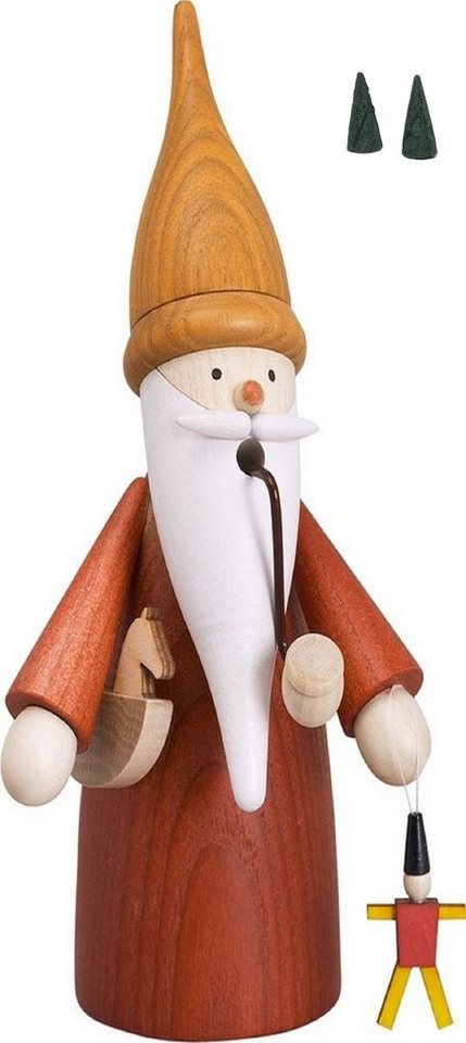 Seiffener Volkskunst Räuchermännchen Räuchermännchen Spielzeugwichtel Advent ca.16 cm Holz Erzgebirge, Original Erzgebirge Seiffener Volkskunst Räuchermännchen Räuchermännchen Spielzeugwichtel Advent ca.16 cm Holz Erzgebirge, Original Erzgebirge von Seiffener Volkskunst