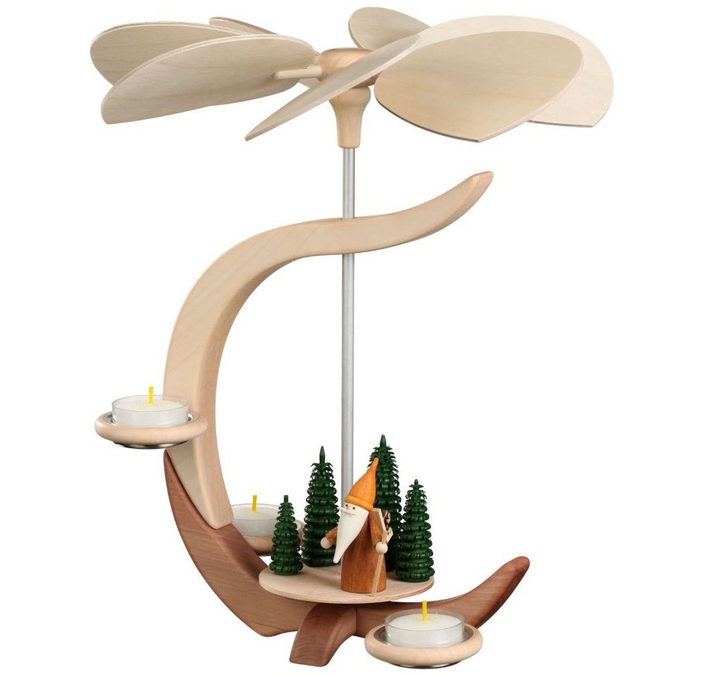 Seiffener Volkskunst Weihnachtspyramide Pyramide C-Form Waldarbeiterwichtel, 30 cm Seiffener Volkskunst Weihnachtspyramide Pyramide C-Form Waldarbeiterwichtel, 30 cm von Seiffener Volkskunst