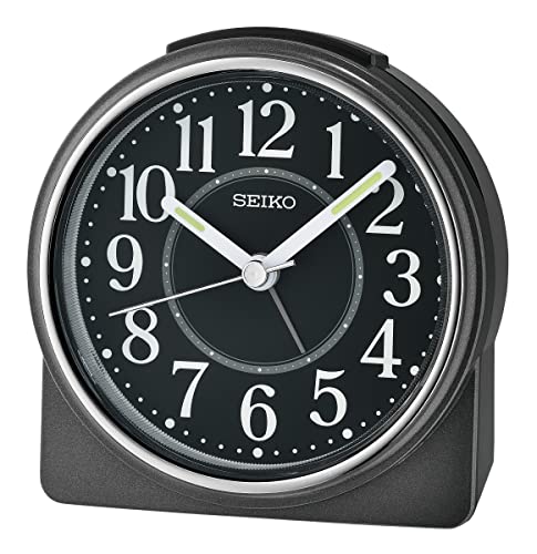 Seiko Clock Wecker QHE198K, rund von Seiko