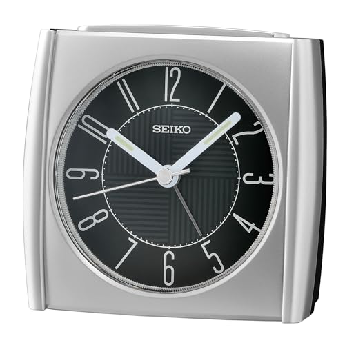 Seiko Clocks Kunststoff QHE205S, Silber Seiko Clocks Kunststoff QHE205S, Silber von Seiko Clocks