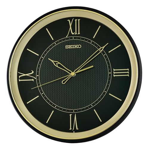 Seiko Clocks Wanduhr QXA834K, Schwarz von Seiko Clocks