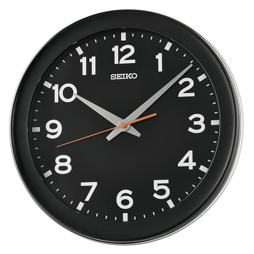 Seiko Clocks Wanduhr QXA835K, Schwarz Seiko Clocks Wanduhr QXA835K, Schwarz von Seiko Clocks