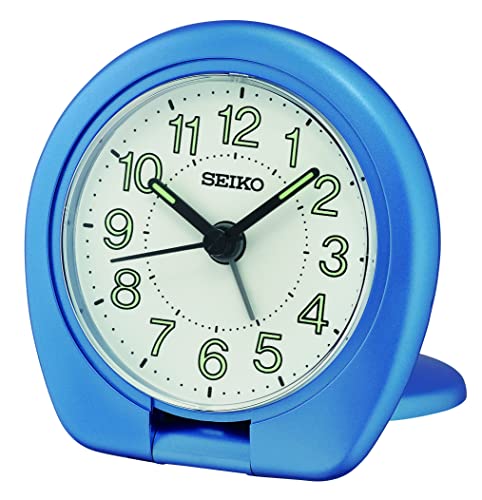 Seiko Clock Reisewecker analog blau QHT018L von Seiko