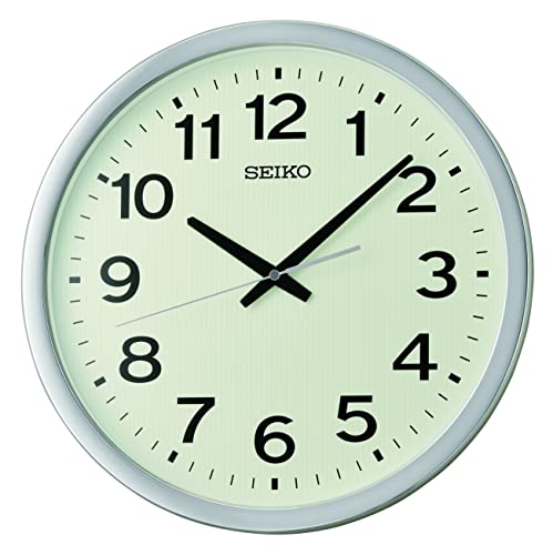 Seiko Clocks QXA799S Wanduhr analog Silber Seiko Clocks QXA799S Wanduhr analog Silber von Seiko