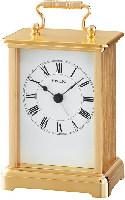Seiko Tischuhr QHE093G Quarzuhr, Wohnzimmer, Esszimmer, Büro, Arbeitszimmer Seiko Tischuhr QHE093G Quarzuhr, Wohnzimmer, Esszimmer, Büro, Arbeitszimmer von Seiko