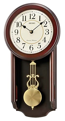 Seiko Wanduhr Pendel schwarz Holz Pendel QXH063B von Seiko