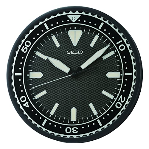 Seiko Wanduhr Kunststoff schwarz QXA791K Seiko Wanduhr Kunststoff schwarz QXA791K von Seiko